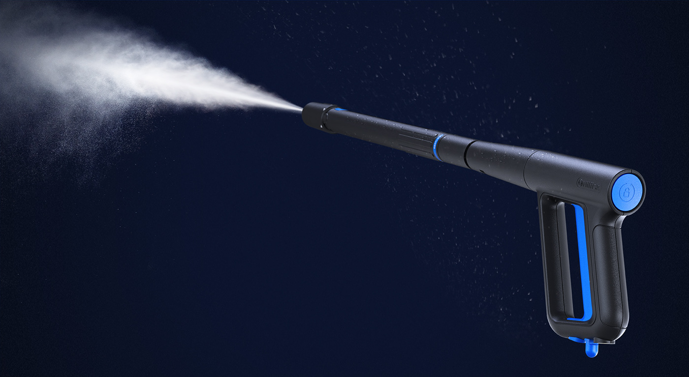 High pressure cleaning machine，EXCELLENT，product design，innovate，Cleaning machine，NILFISK EXCELLENT，