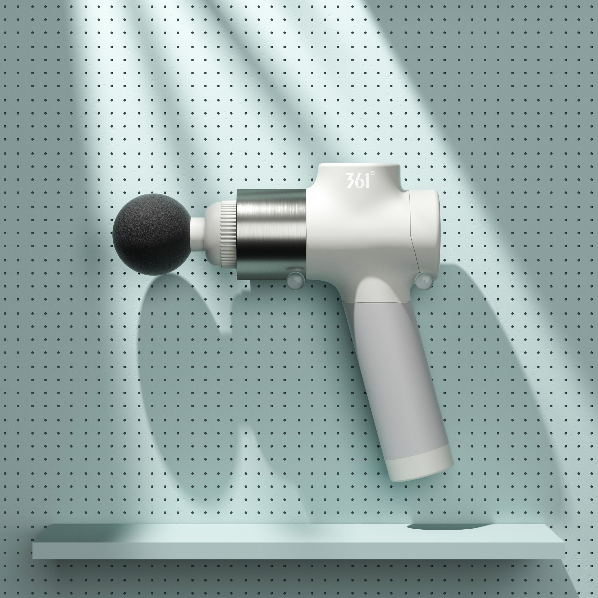 c4d，oc，3D modeling，3D modeling，Product modeling，Product rendering，Fascia gun，online retailers，