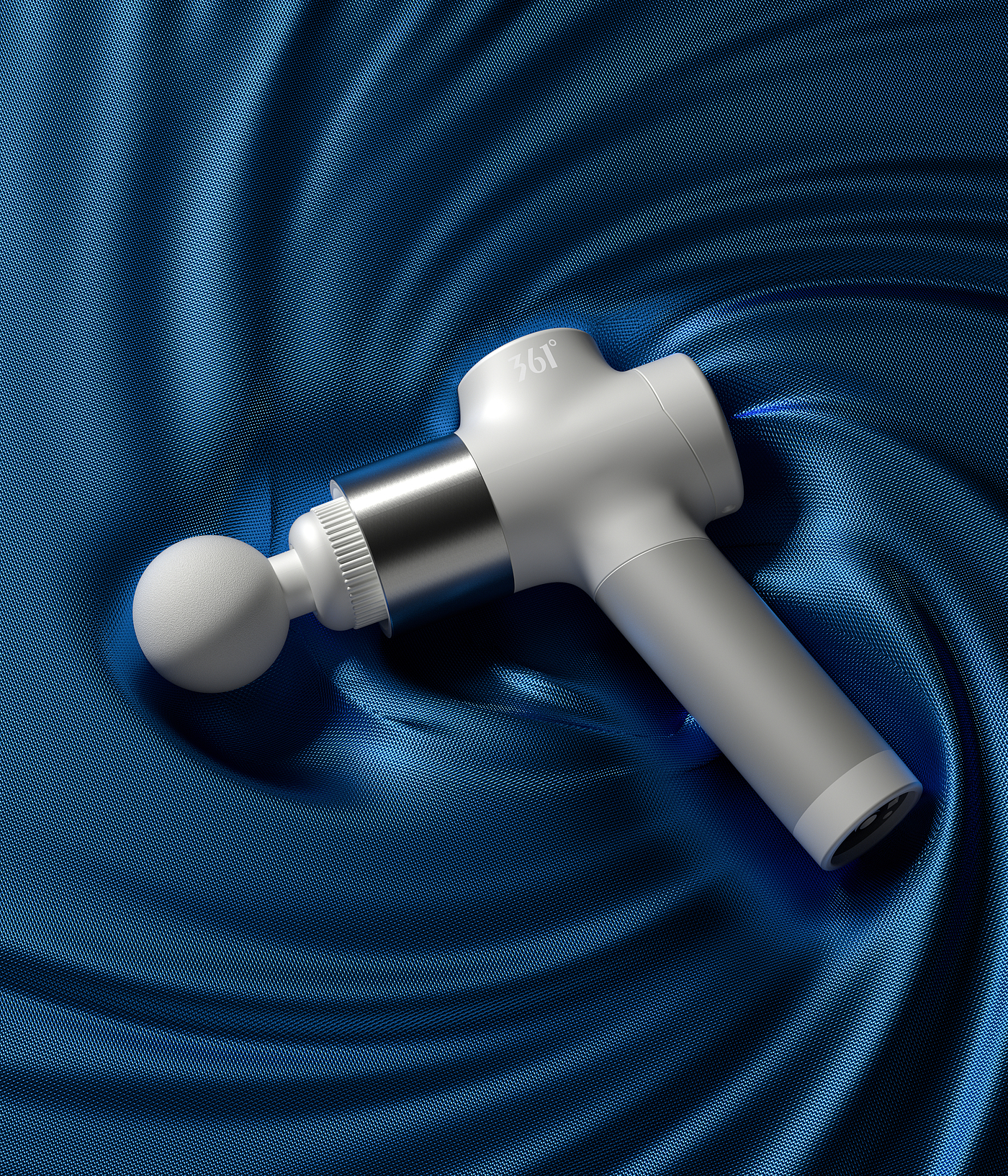 c4d，oc，3D modeling，3D modeling，Product modeling，Product rendering，Fascia gun，online retailers，