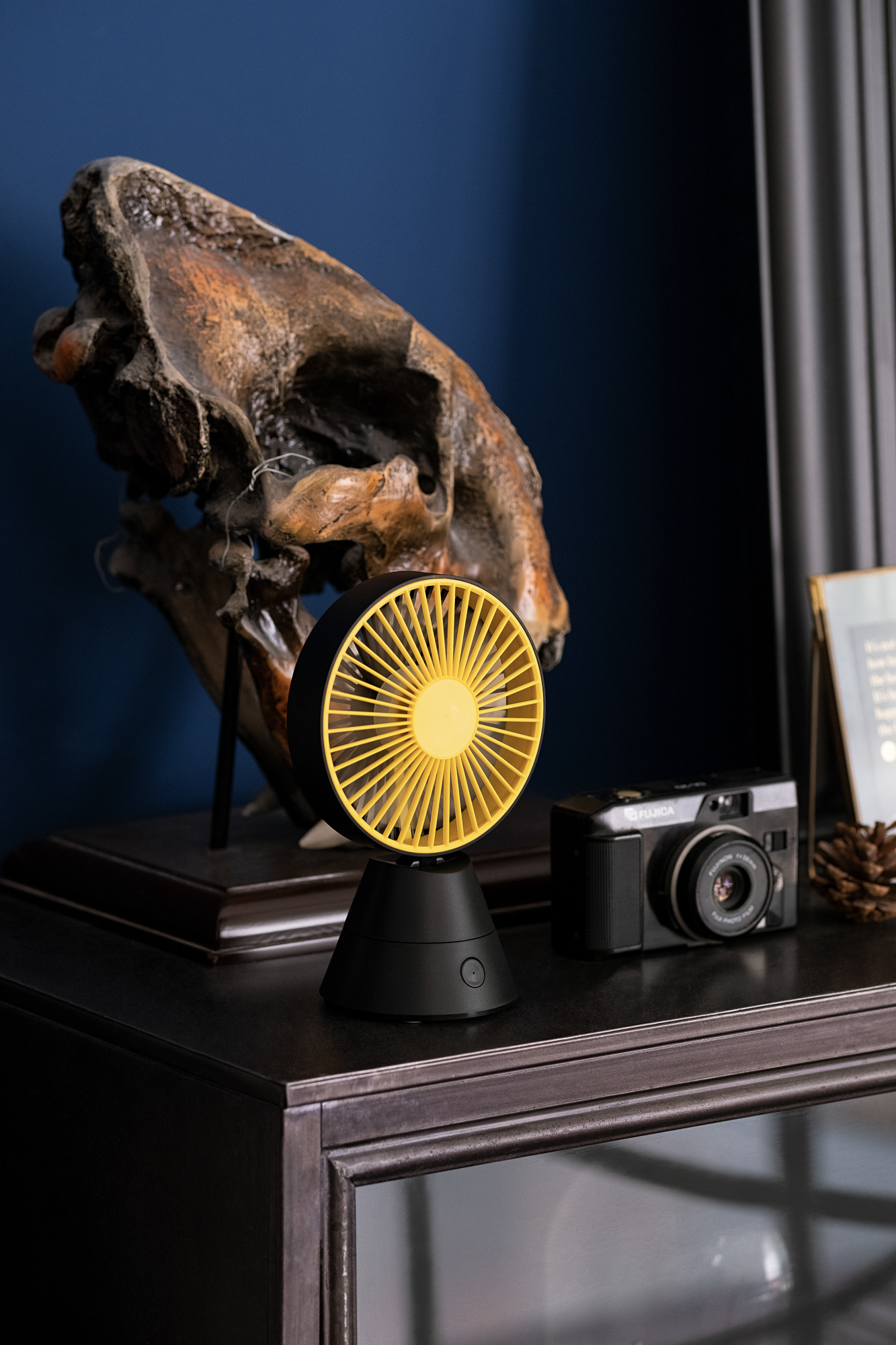 A foot at hand，Shake your head，Fan，