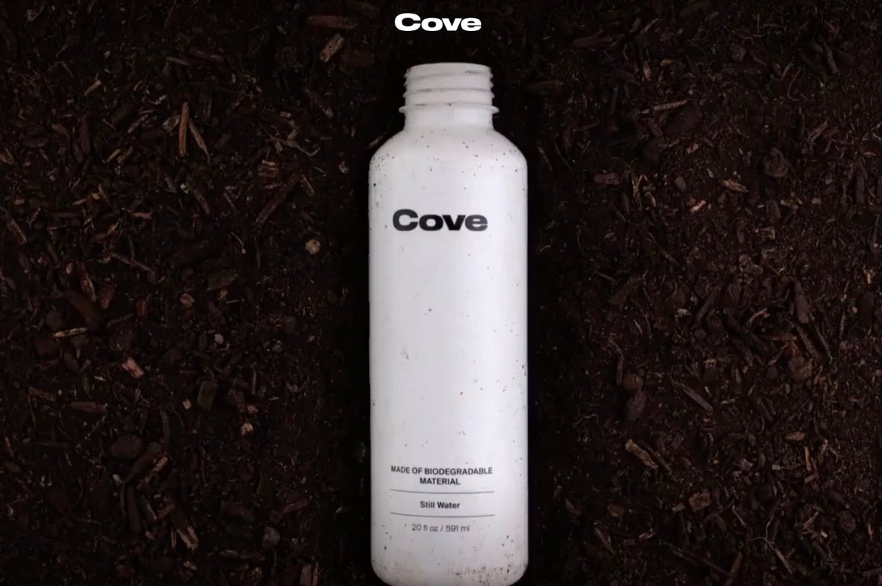 PHA，Biodegradable water bottle，Cove，