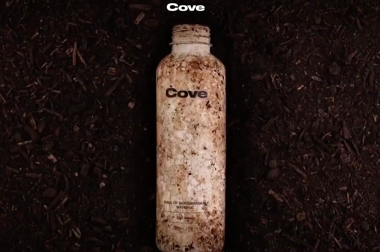 PHA，可生物降解水瓶，Cove，