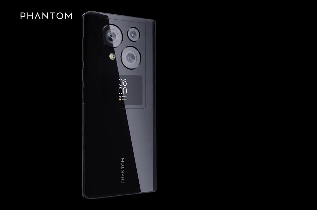 Concept mobile phone，mobile phone，Folding mobile phone，Intelligent mobile phone，TECNO PHANTOM VISION，