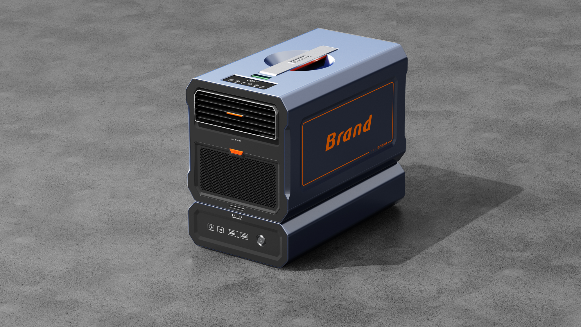 Outdoor air conditioning，Appearance design，Product structure design，small home appliances，