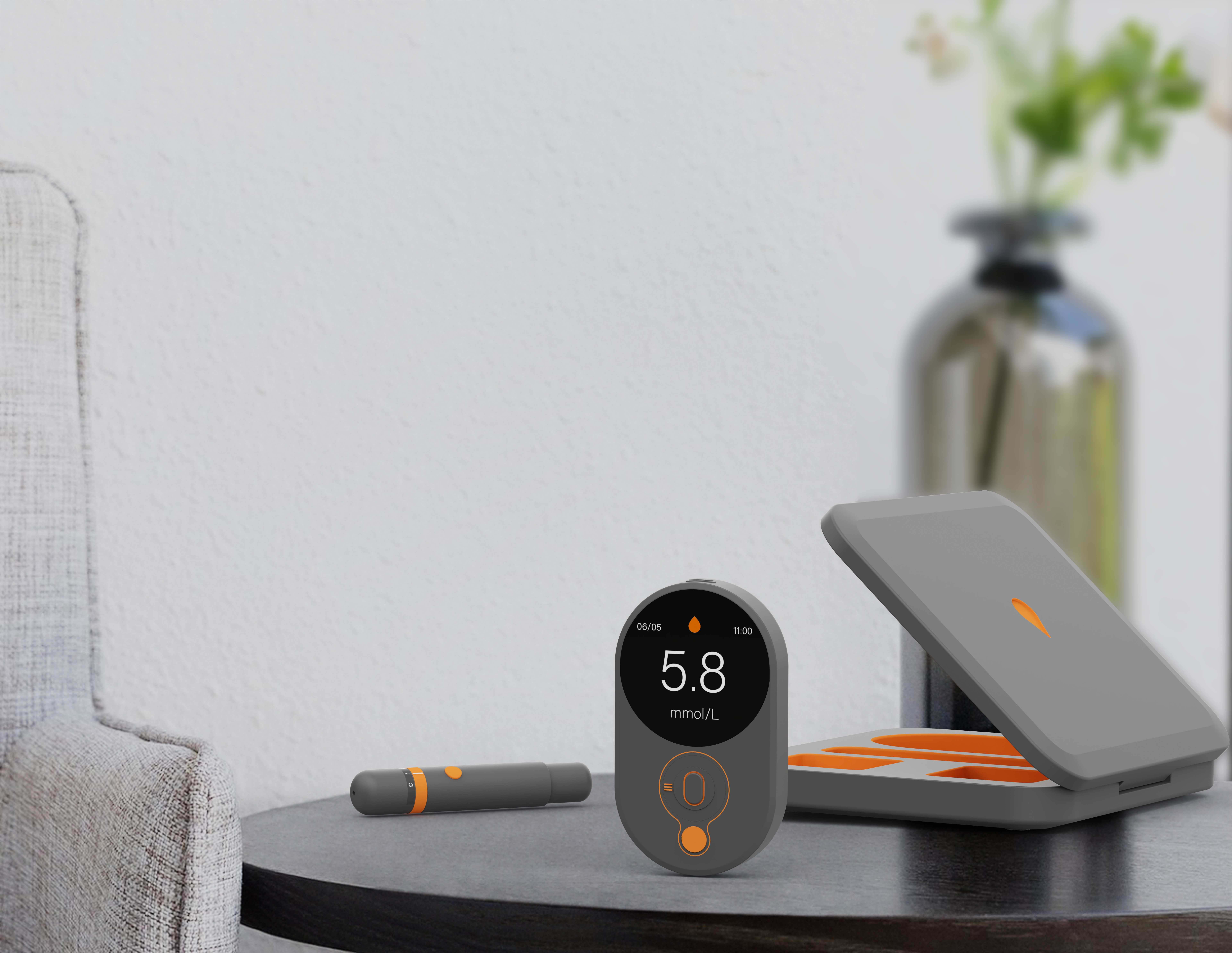 Medical Equipment, Blood Glucose Meter, Elderly, Home Intelligence，