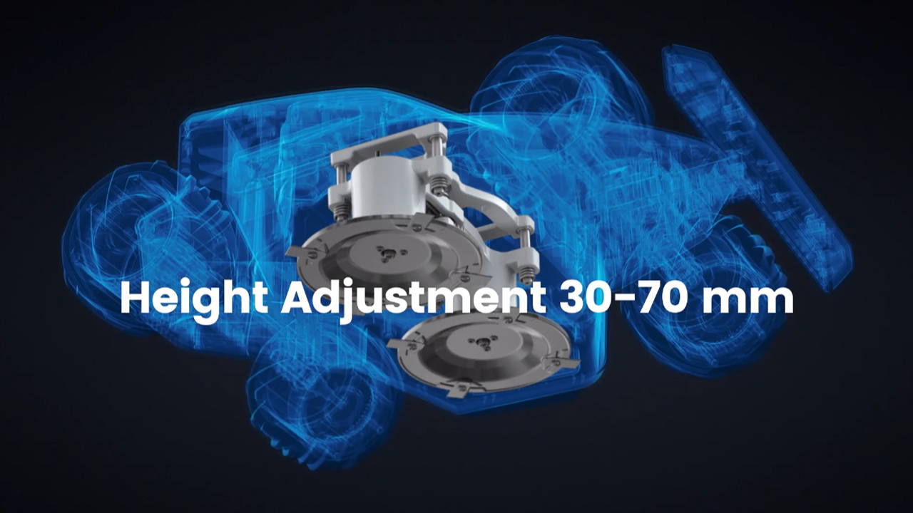 Mowing robot，4WD，Songling，