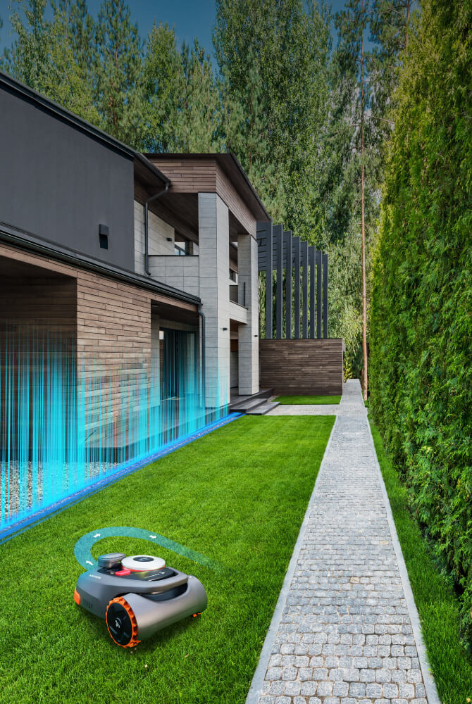 Mowing robot，segway，Hub motor，