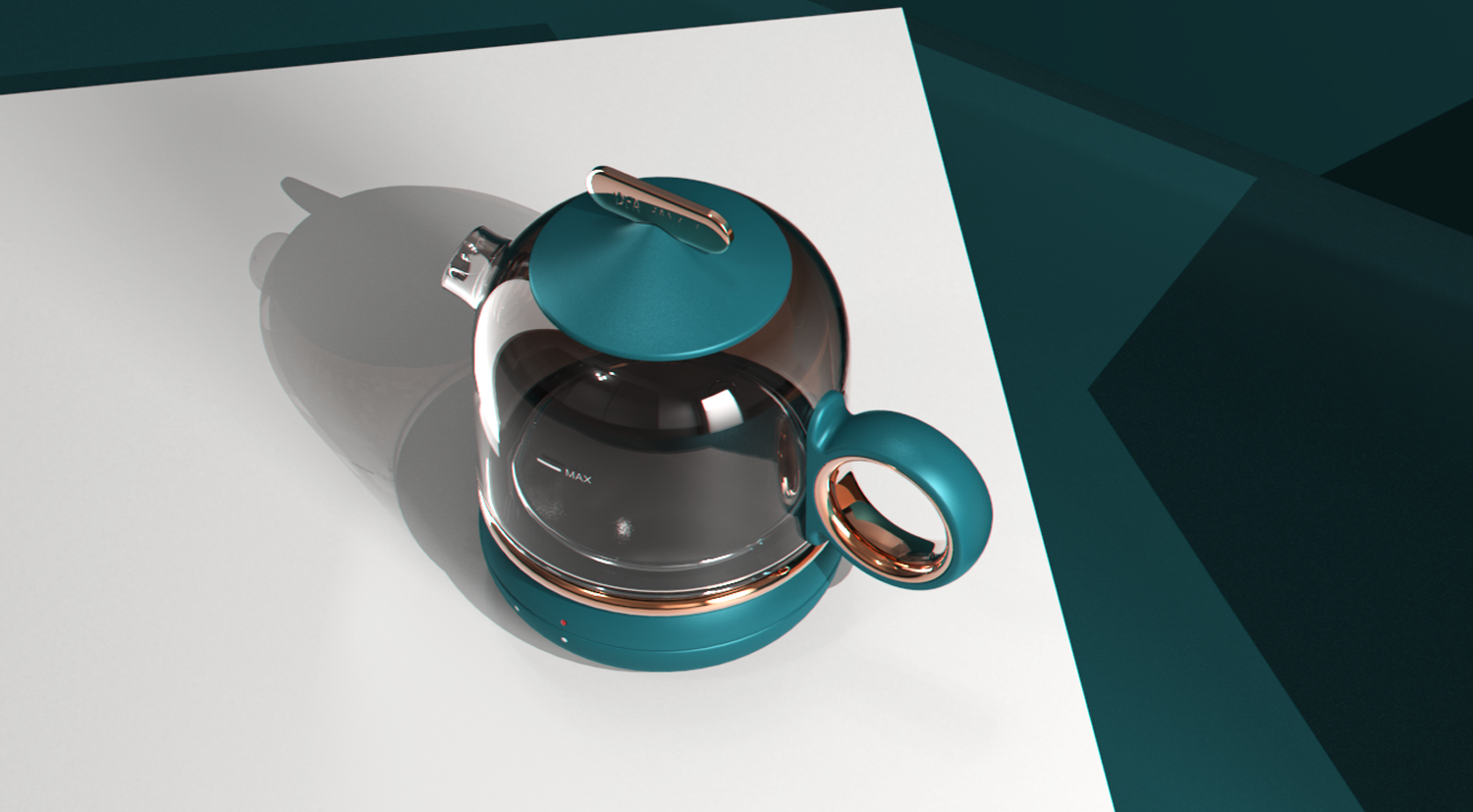 Appearance Design of Flower Teapot，Teapot design，Household products，Appearance design，product design，