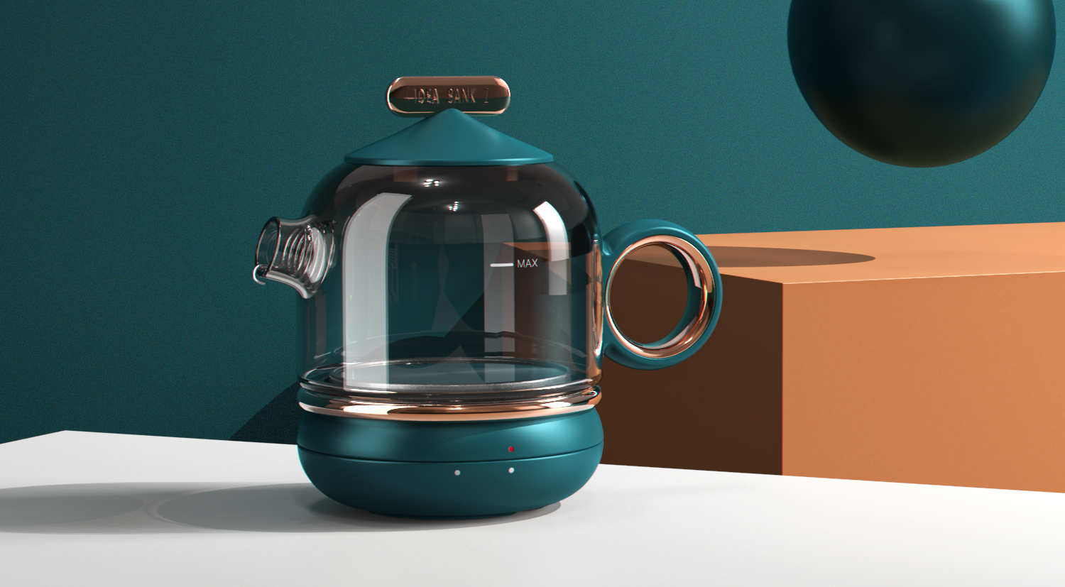 Appearance Design of Flower Teapot，Teapot design，Household products，Appearance design，product design，