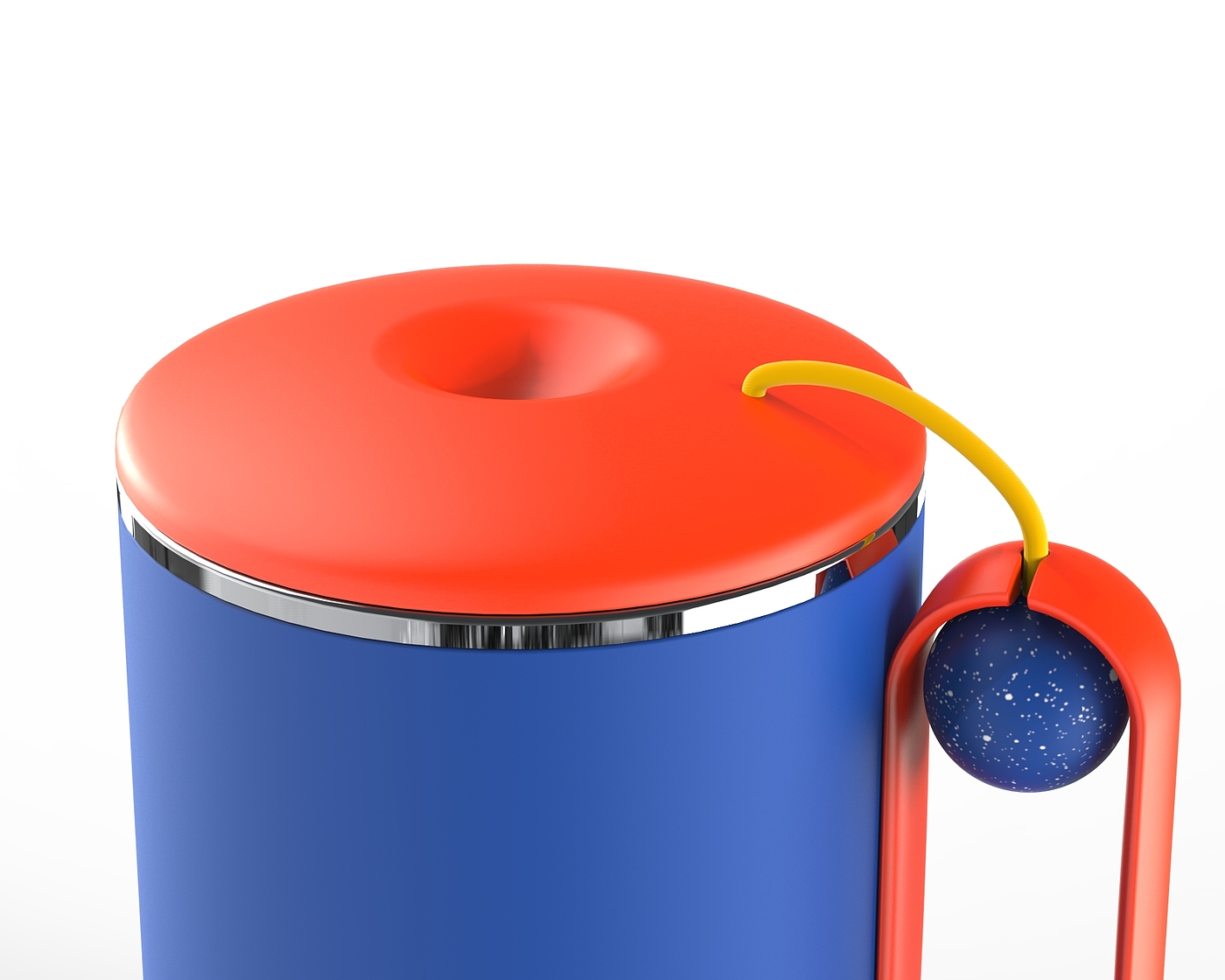 Charging thermos cup，Thermos cup design，Smart home，product design，Appearance design，