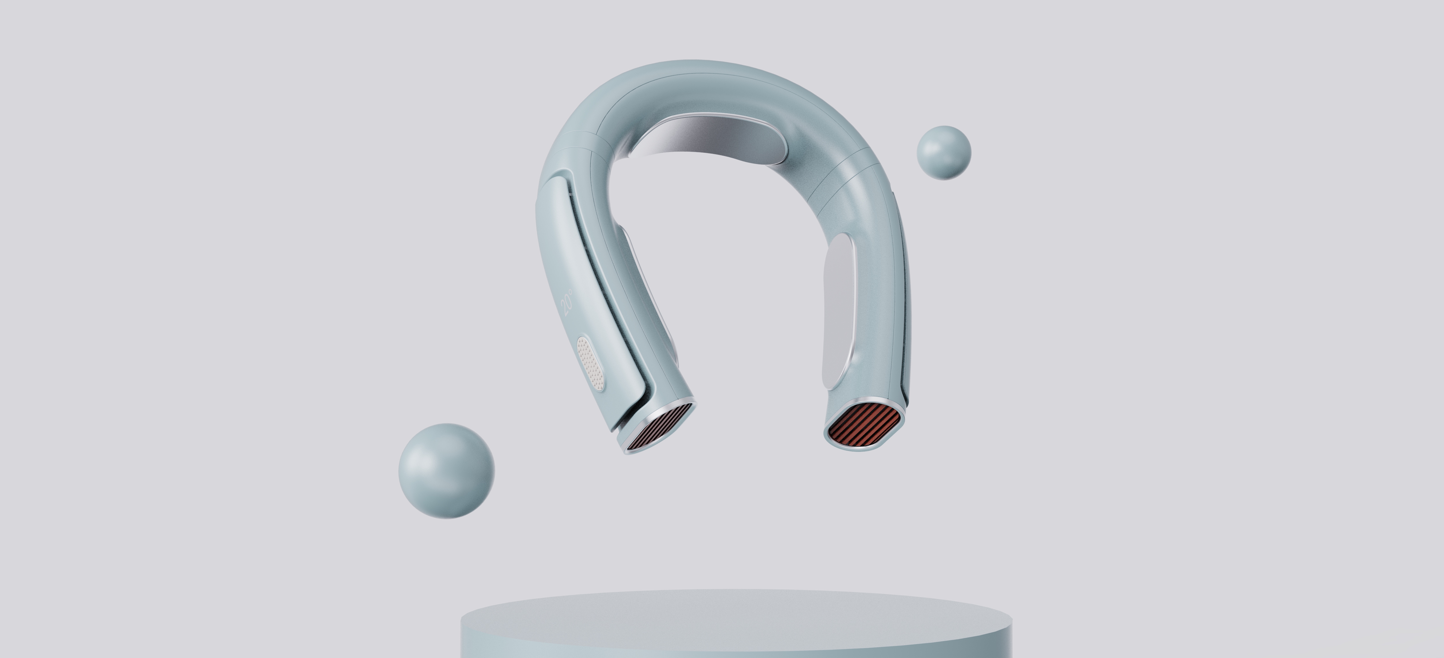 Hanging neck fan，Product appearance design，Product structure design，Product planning，Product service，