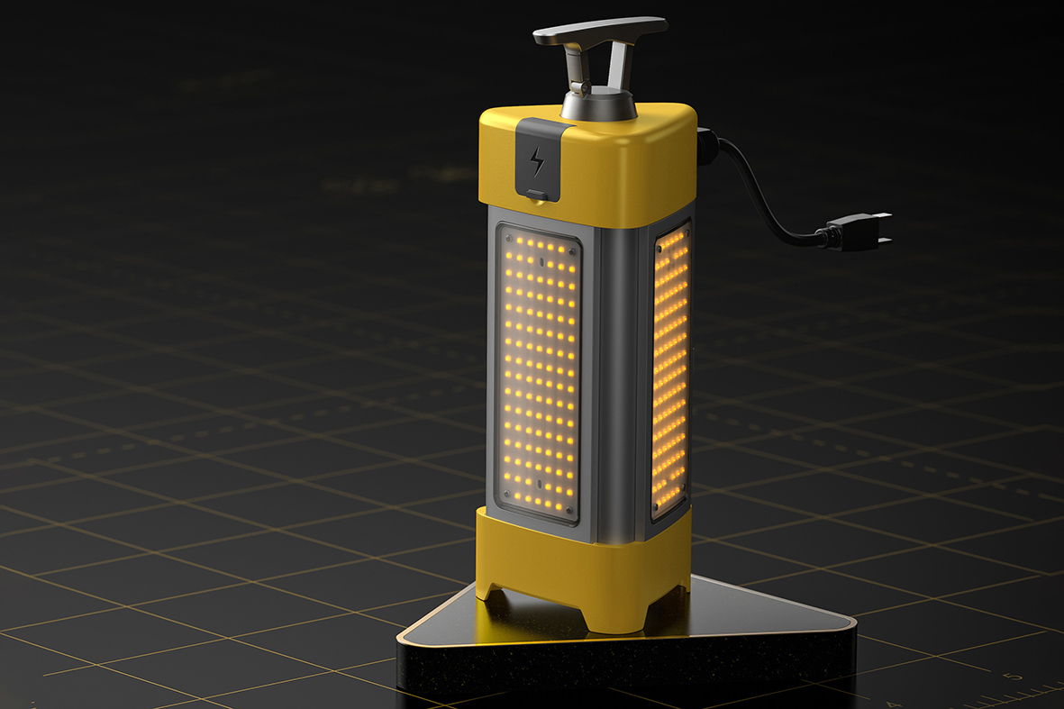 industrial design，product design，ID design，Modeling and rendering，If design award，Industrial product design，Red dot award，Lamp lighting，