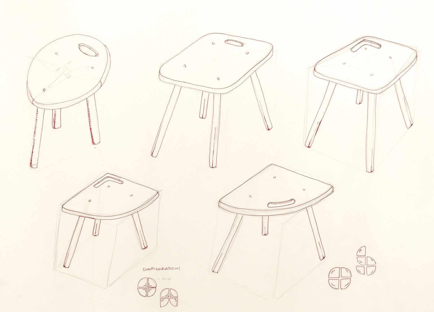 MUJI，stool，muji，