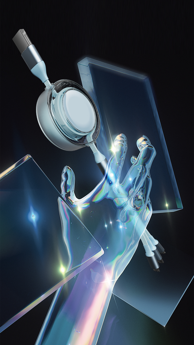 data line，Three in one，jelly，Pudding，Transparent shell，