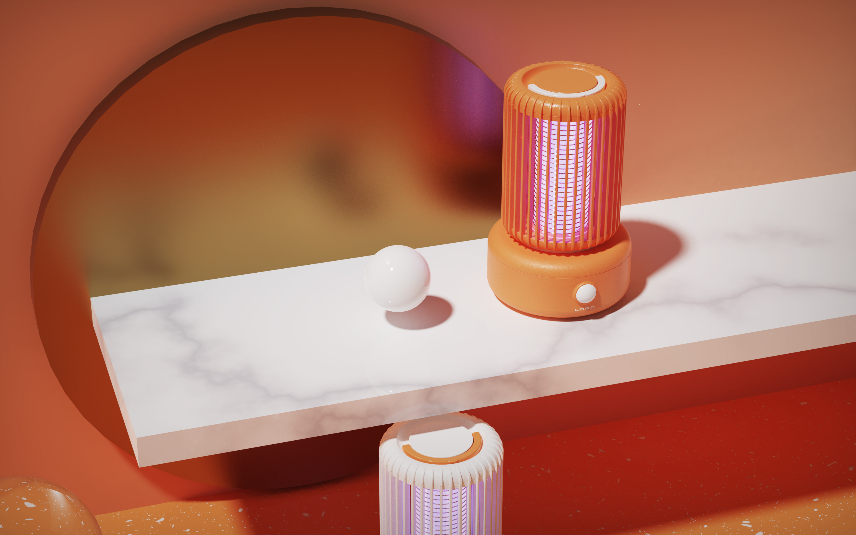 product design，Appearance design，industrial design，small home appliances，lovely，Render，