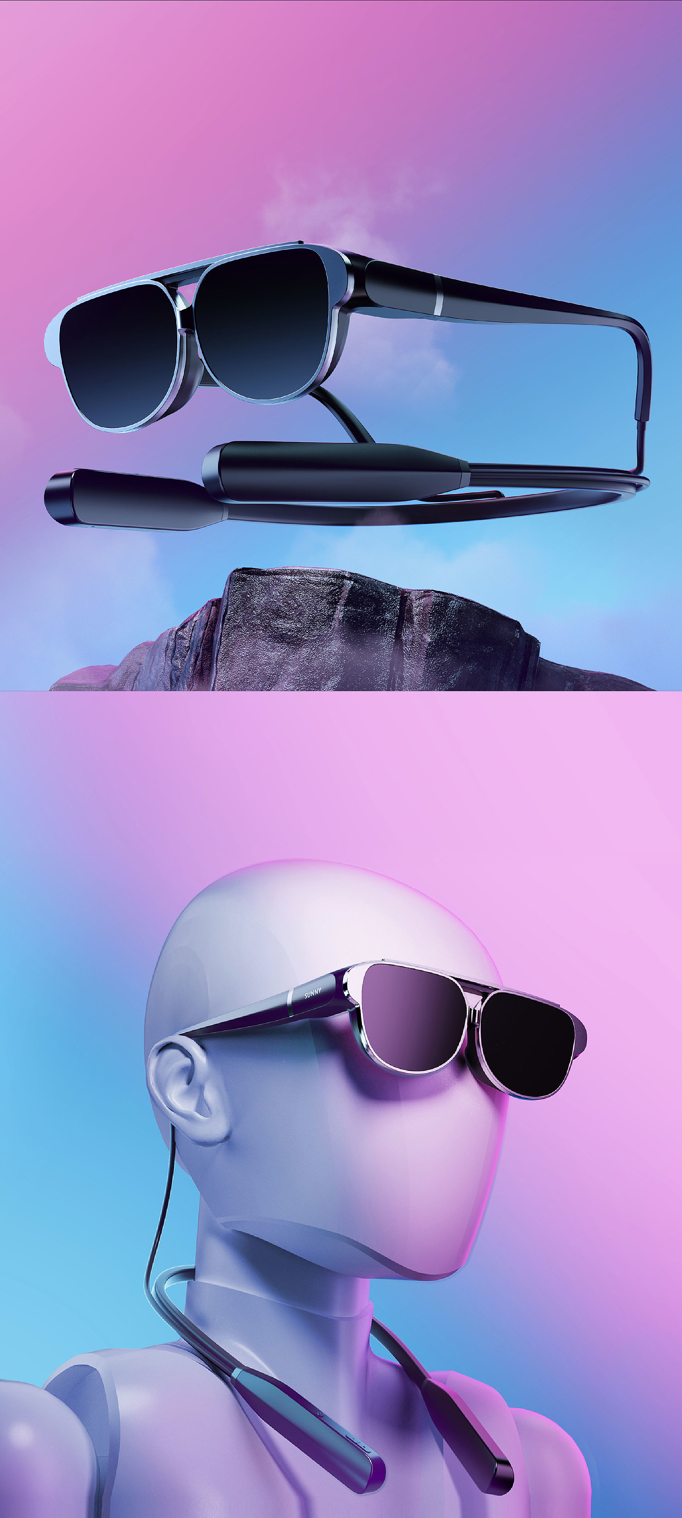 human-computer interaction，product design，Shun Yu，Red design，Rhett Design Products，Ar smart glasses，