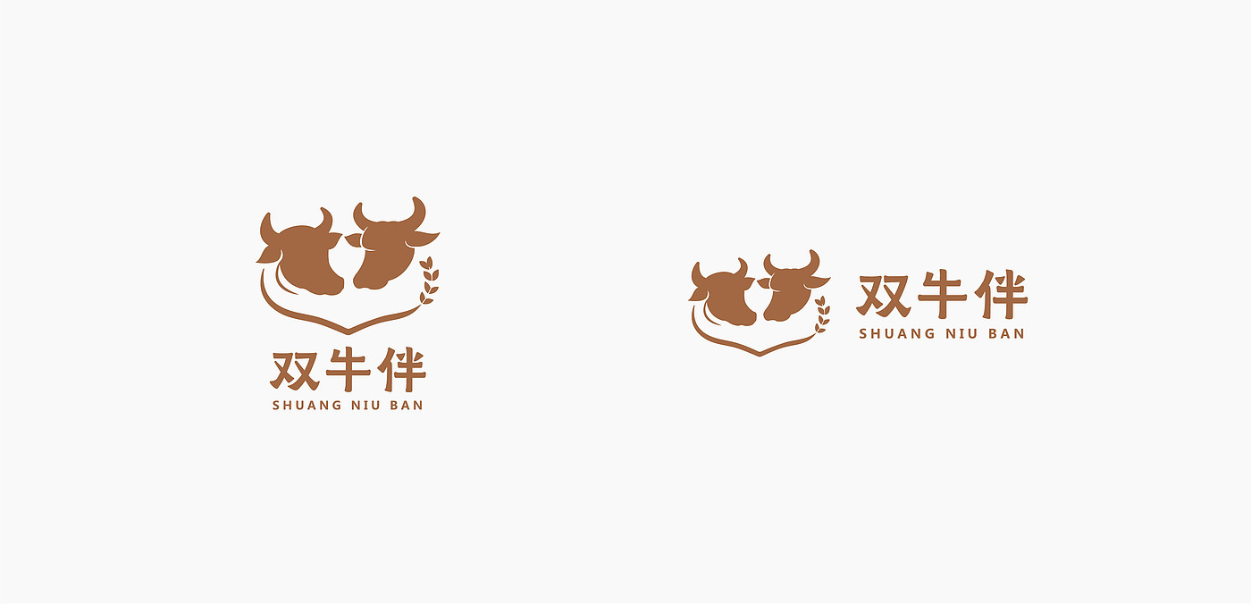 Grain and oil flour brand，Logo design，Brand design，