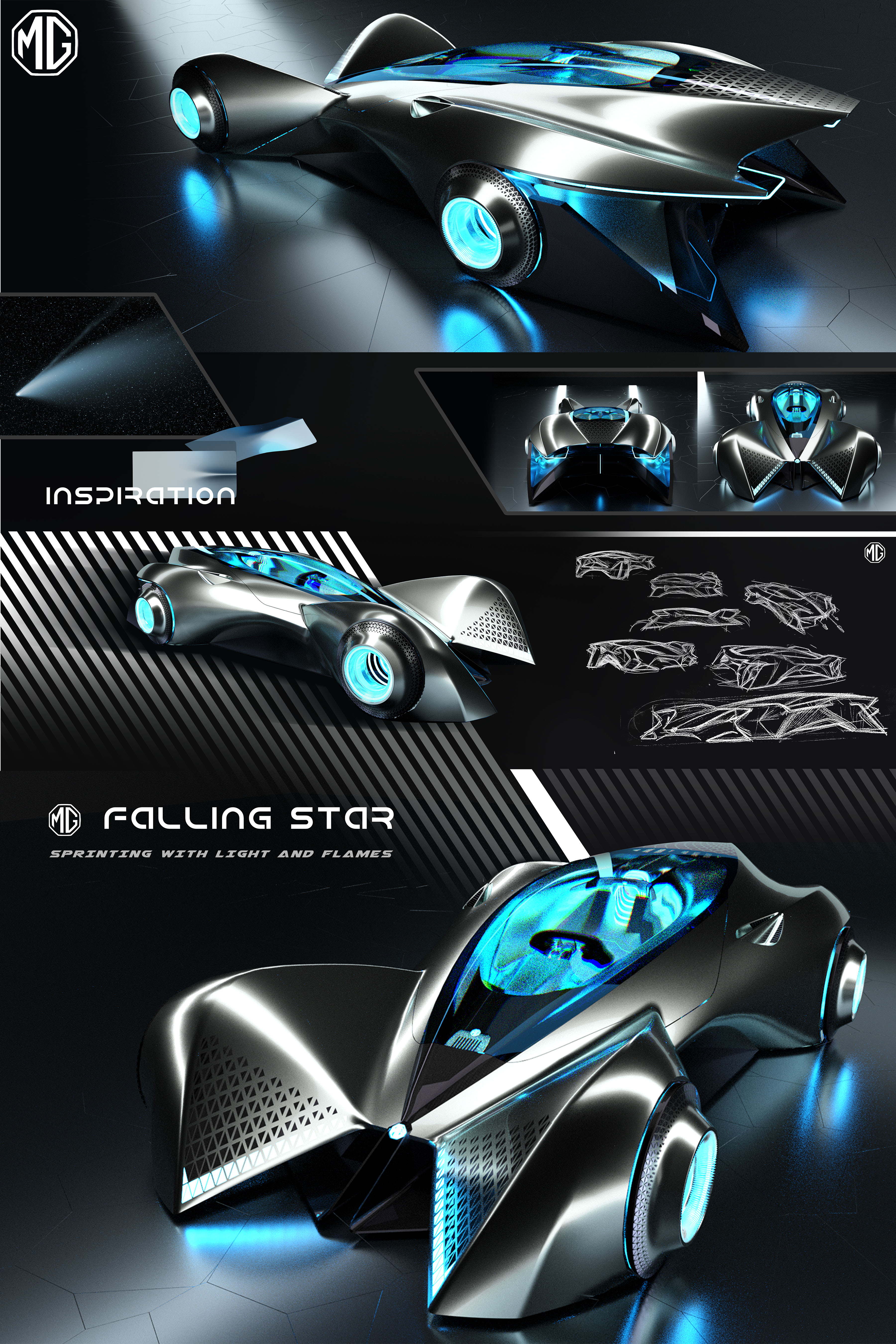 MG Falling Star，Lu Xun Academy of Fine Arts，The 10th SAIC International Challenge，