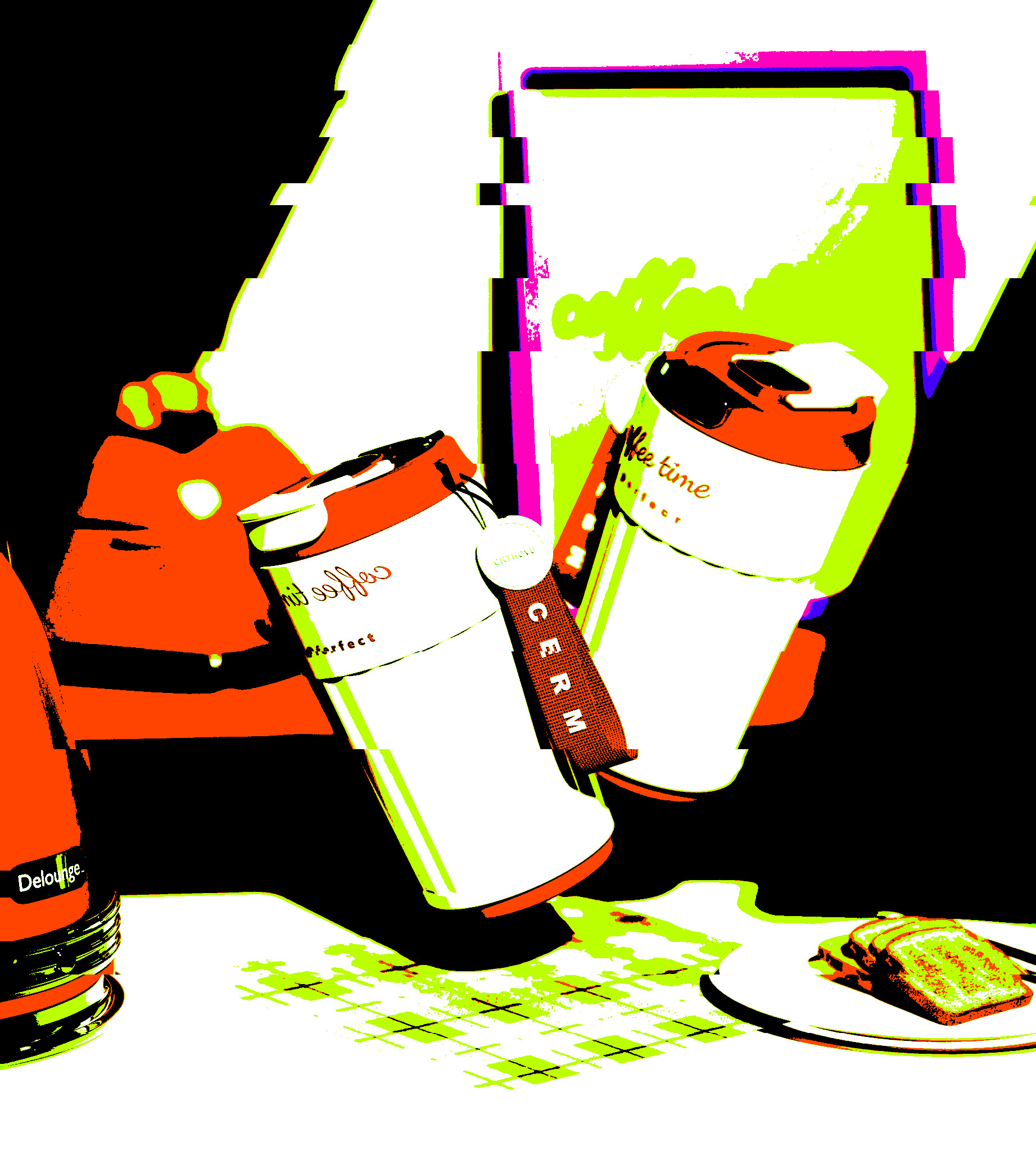 Water cup，coffee cup，Retro，