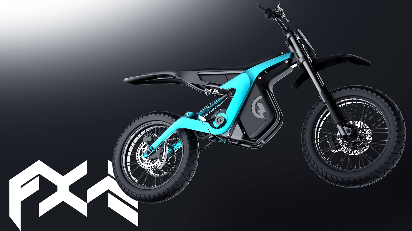 Electric motorcycle design，Electric cross-country motorcycle，