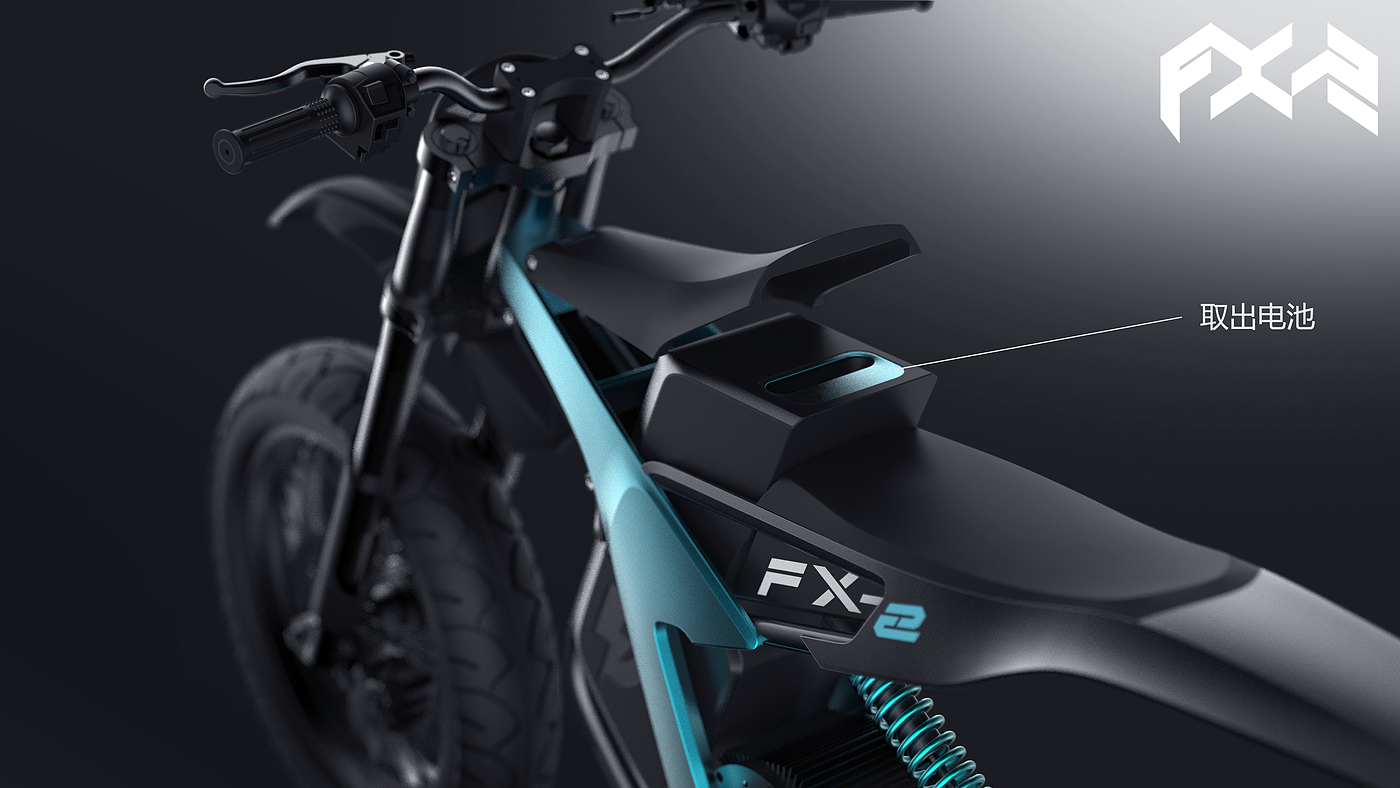 Electric motorcycle design，Electric cross-country motorcycle，