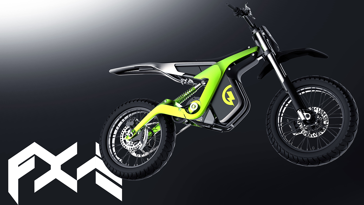 Electric motorcycle design，Electric cross-country motorcycle，