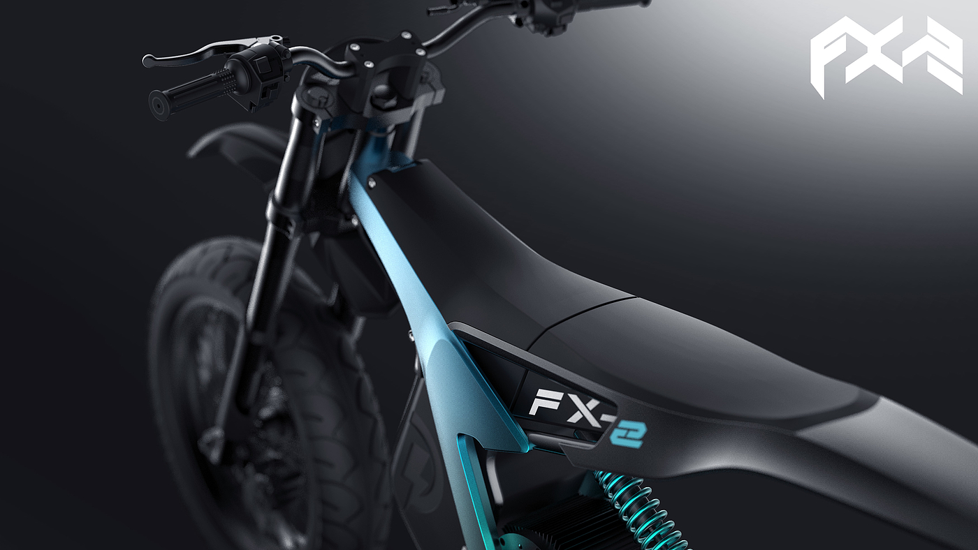 Electric motorcycle design，Electric cross-country motorcycle，