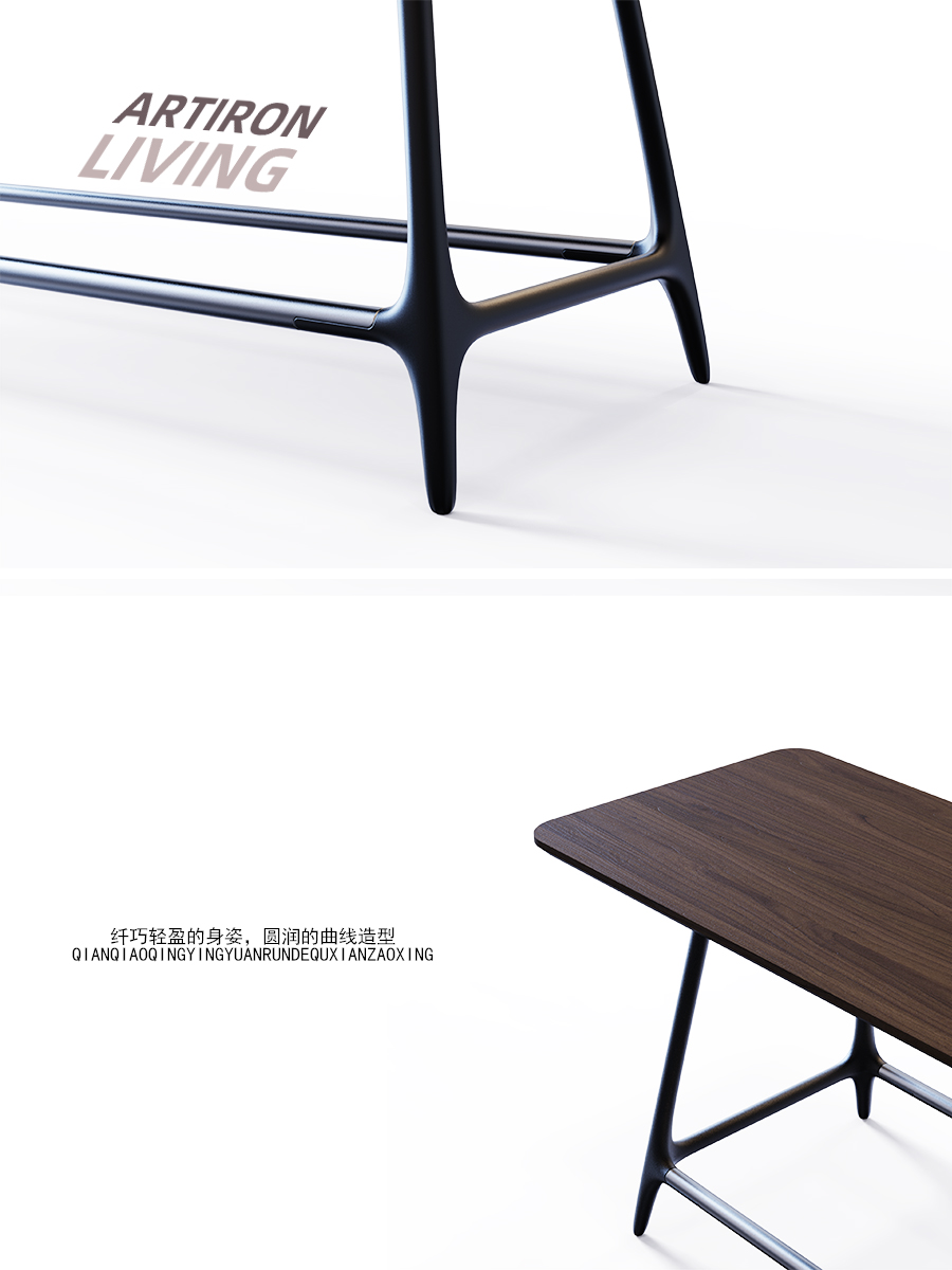 bench，furniture，solid wood，Design，original，Metal，