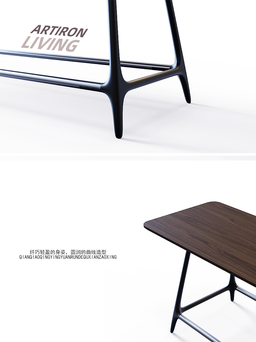 bench，furniture，solid wood，Design，original，Metal，