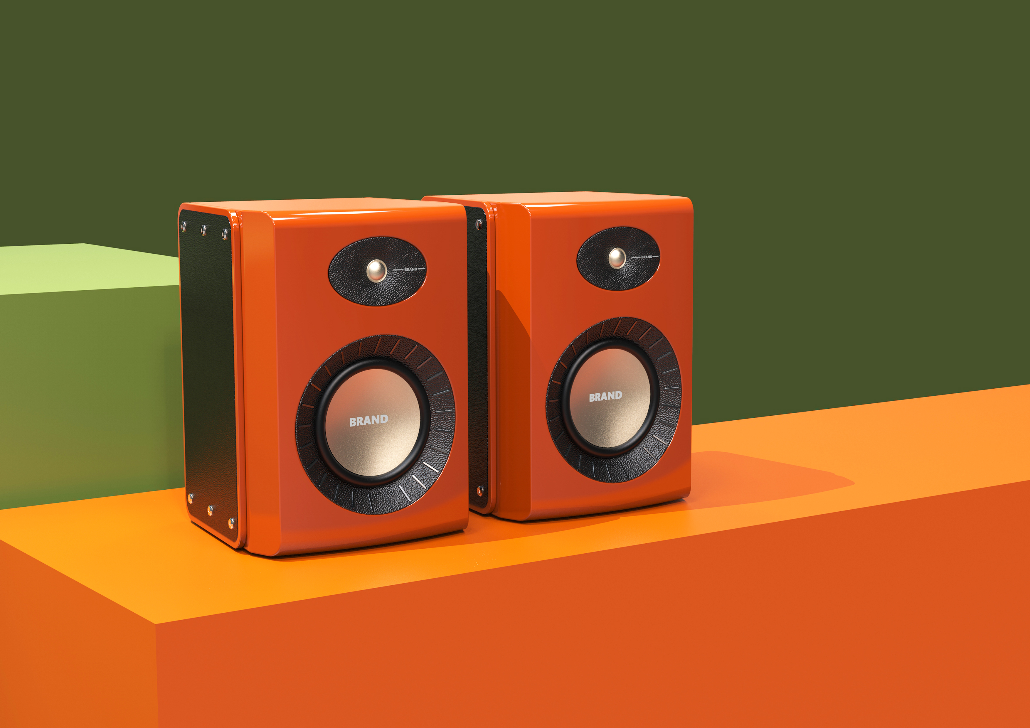 Mid-range bookshelf stereo，