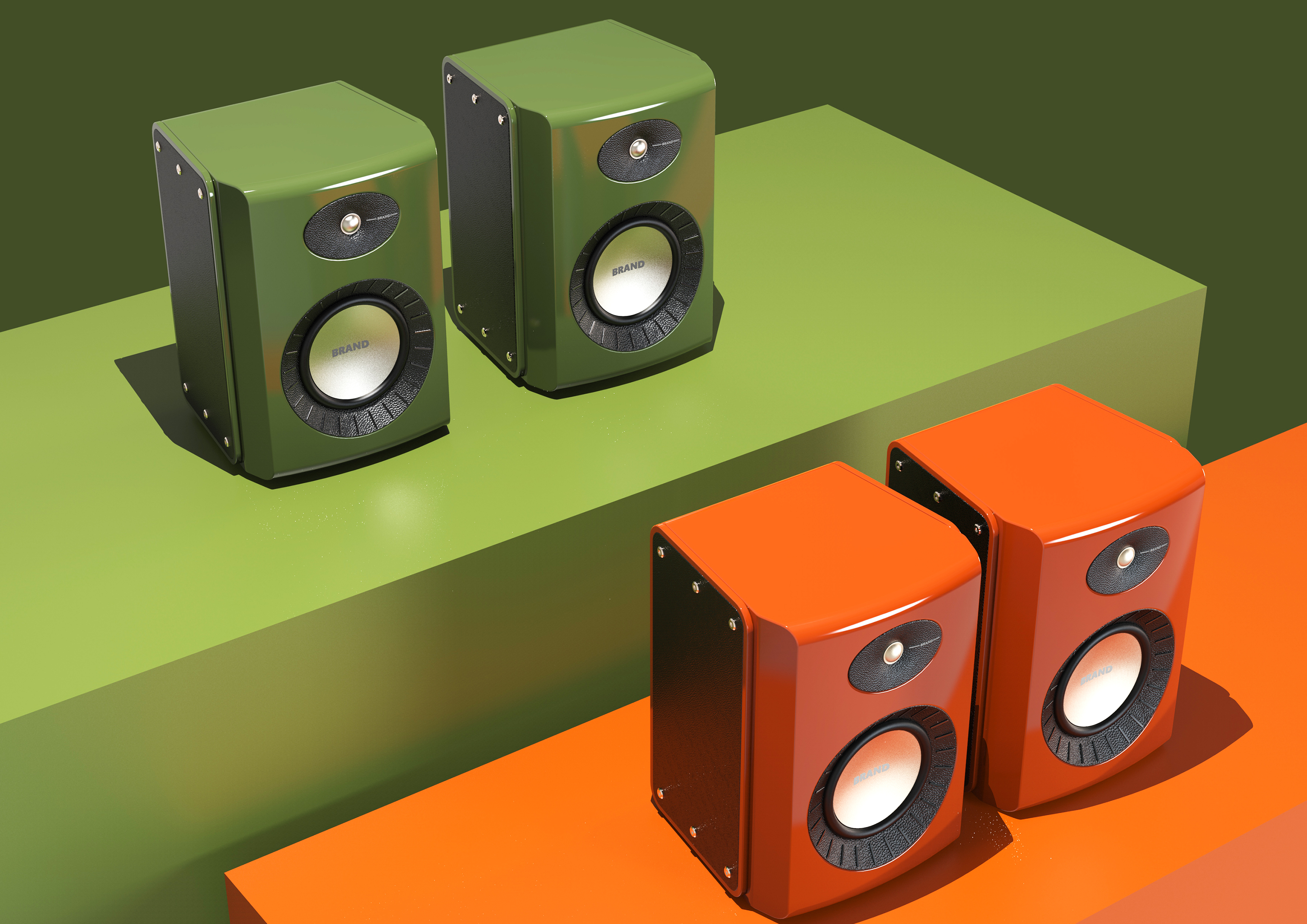 Mid-range bookshelf stereo，