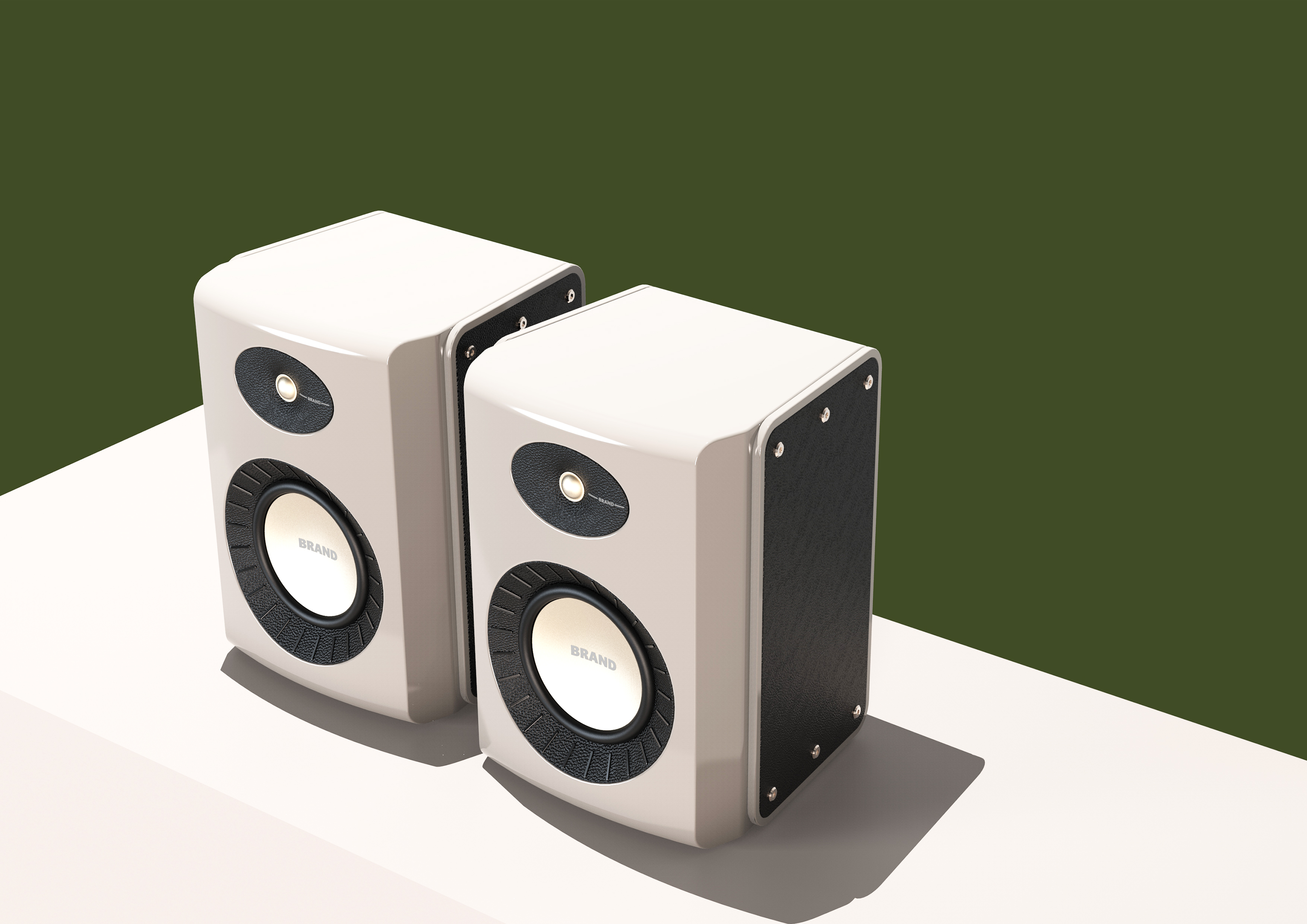 Mid-range bookshelf stereo，