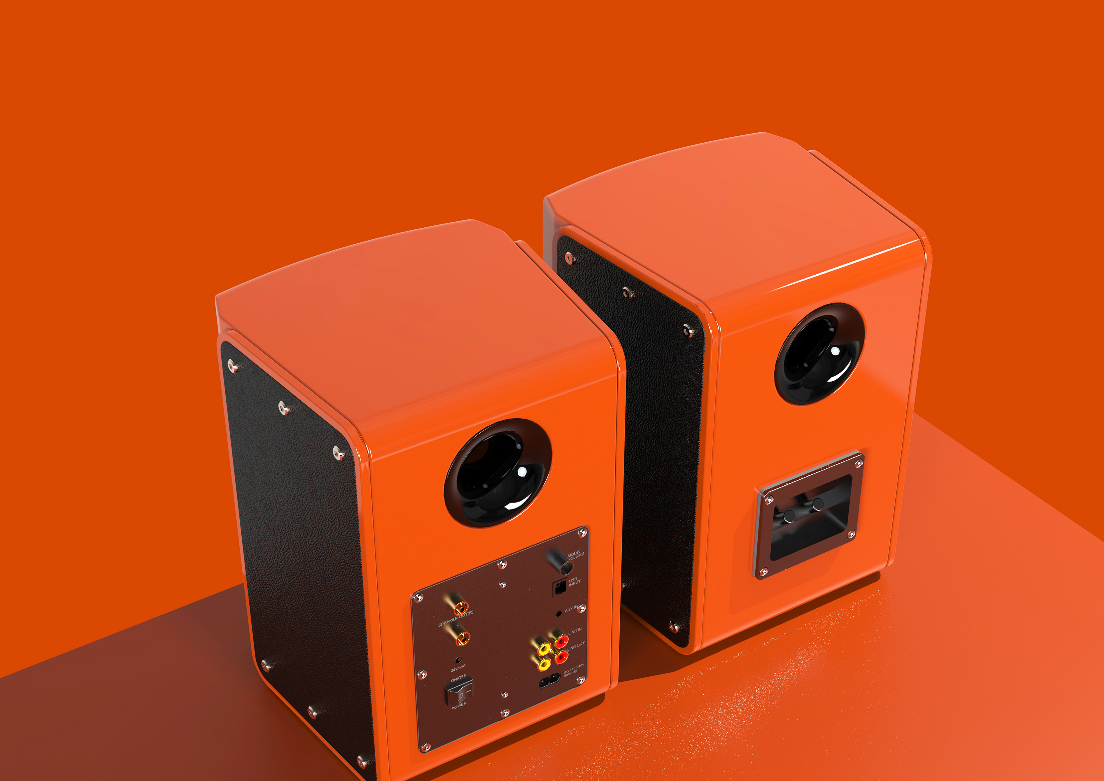 Mid-range bookshelf stereo，