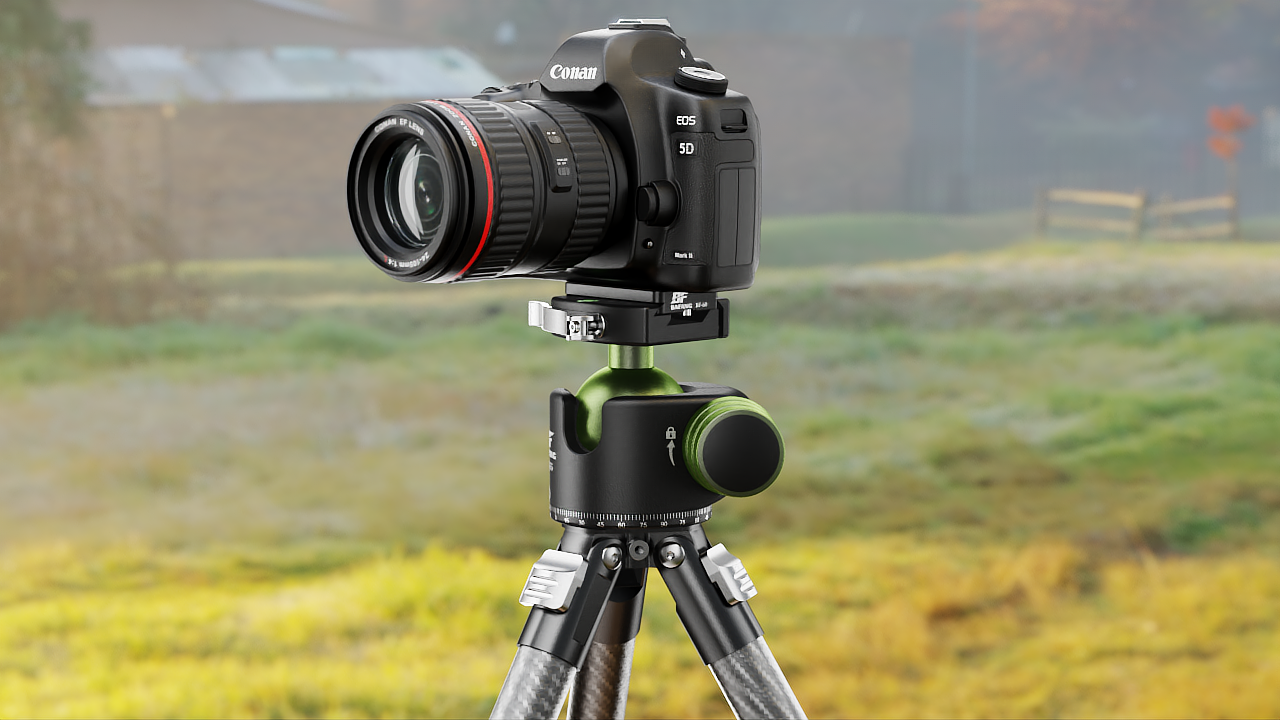 Product animation，3dsmax，Panoramic spherical head，Camera Equipment，vray，