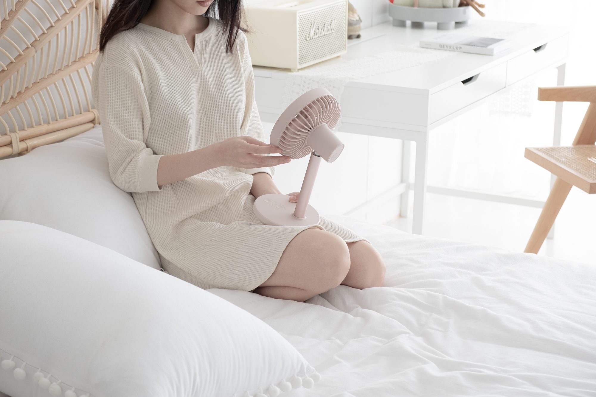 Several elements，desktop，Fan，