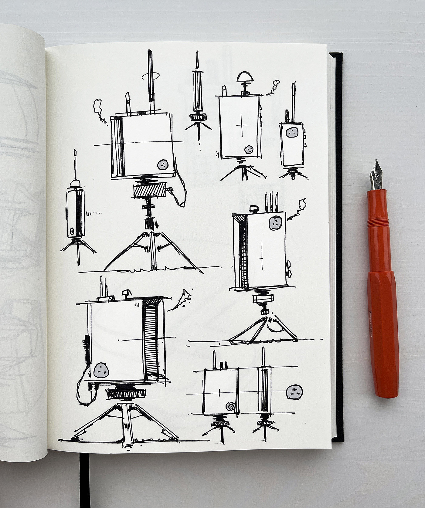 Hand drawn，Collection of works，Design sketch，