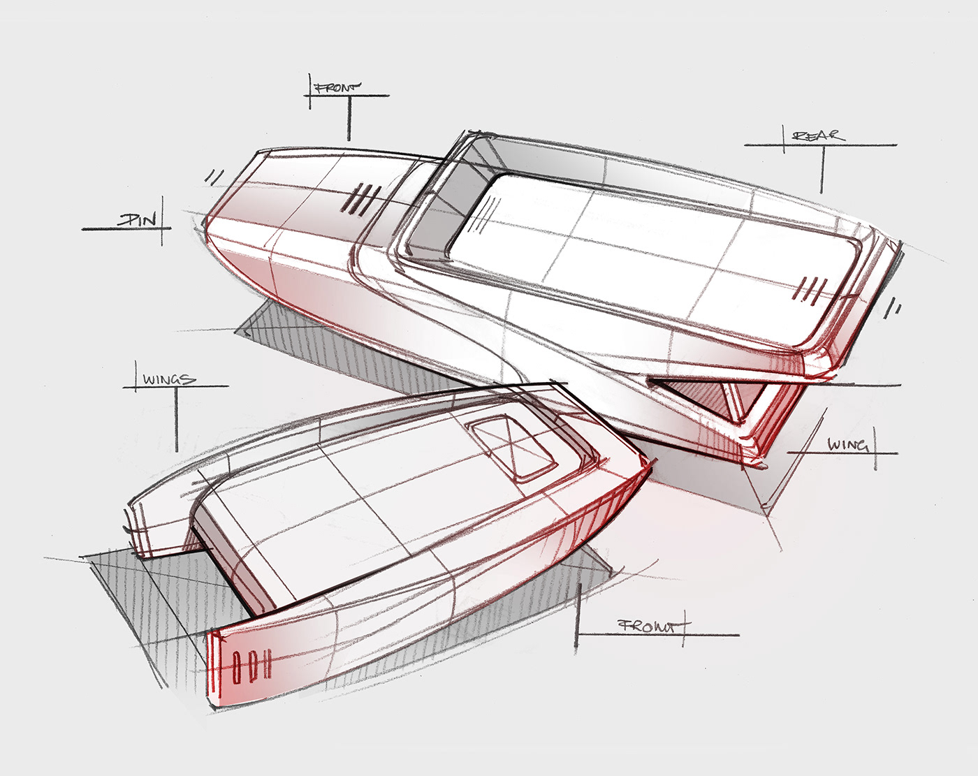 Hand drawn，Collection of works，Design sketch，