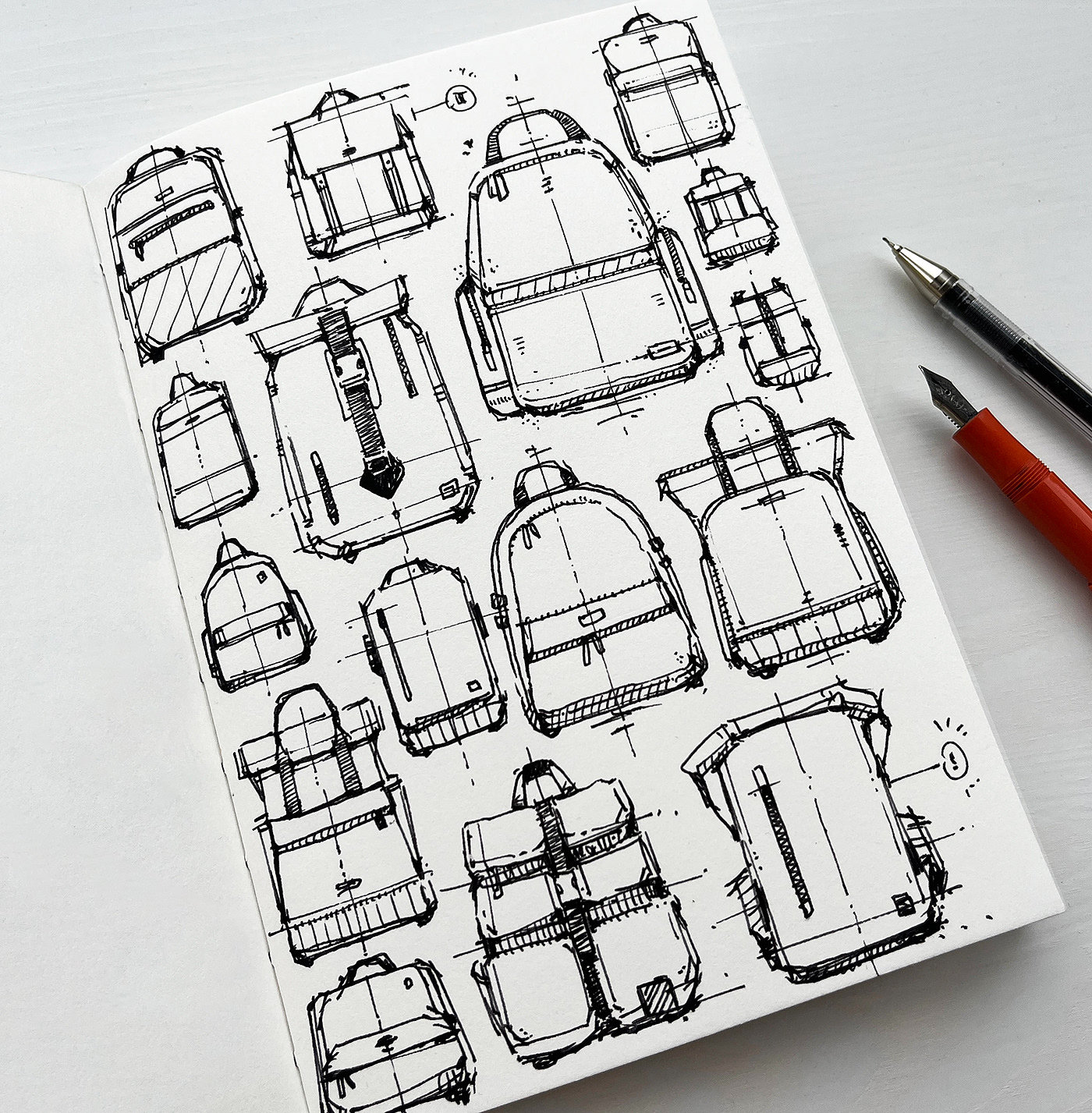 Hand drawn，Collection of works，Design sketch，