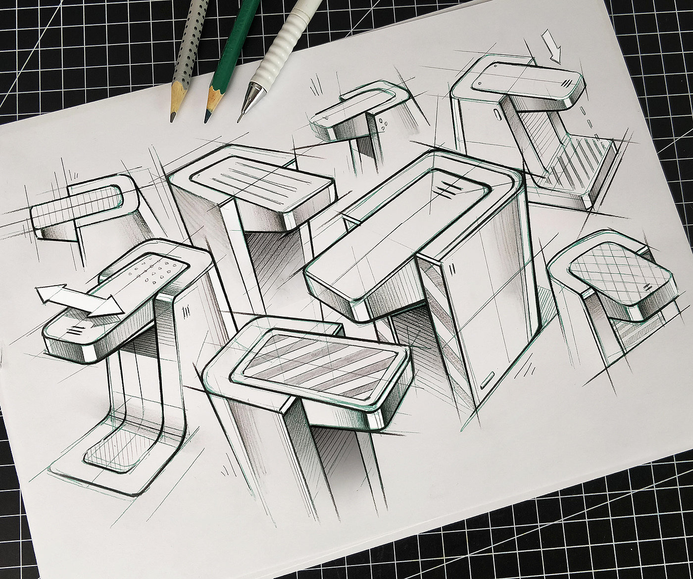 Hand drawn，Collection of works，Design sketch，