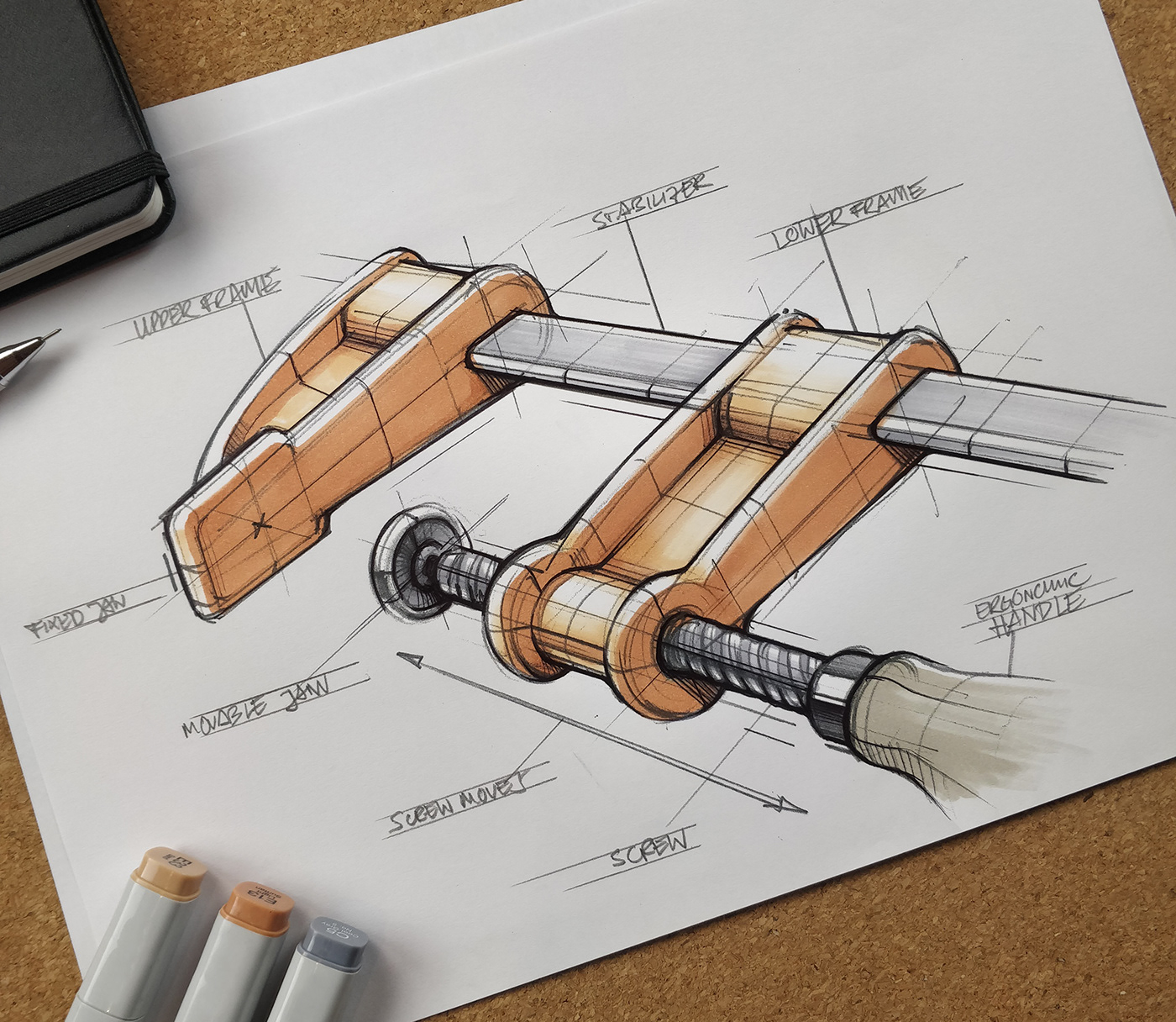 Hand drawn，Collection of works，Design sketch，