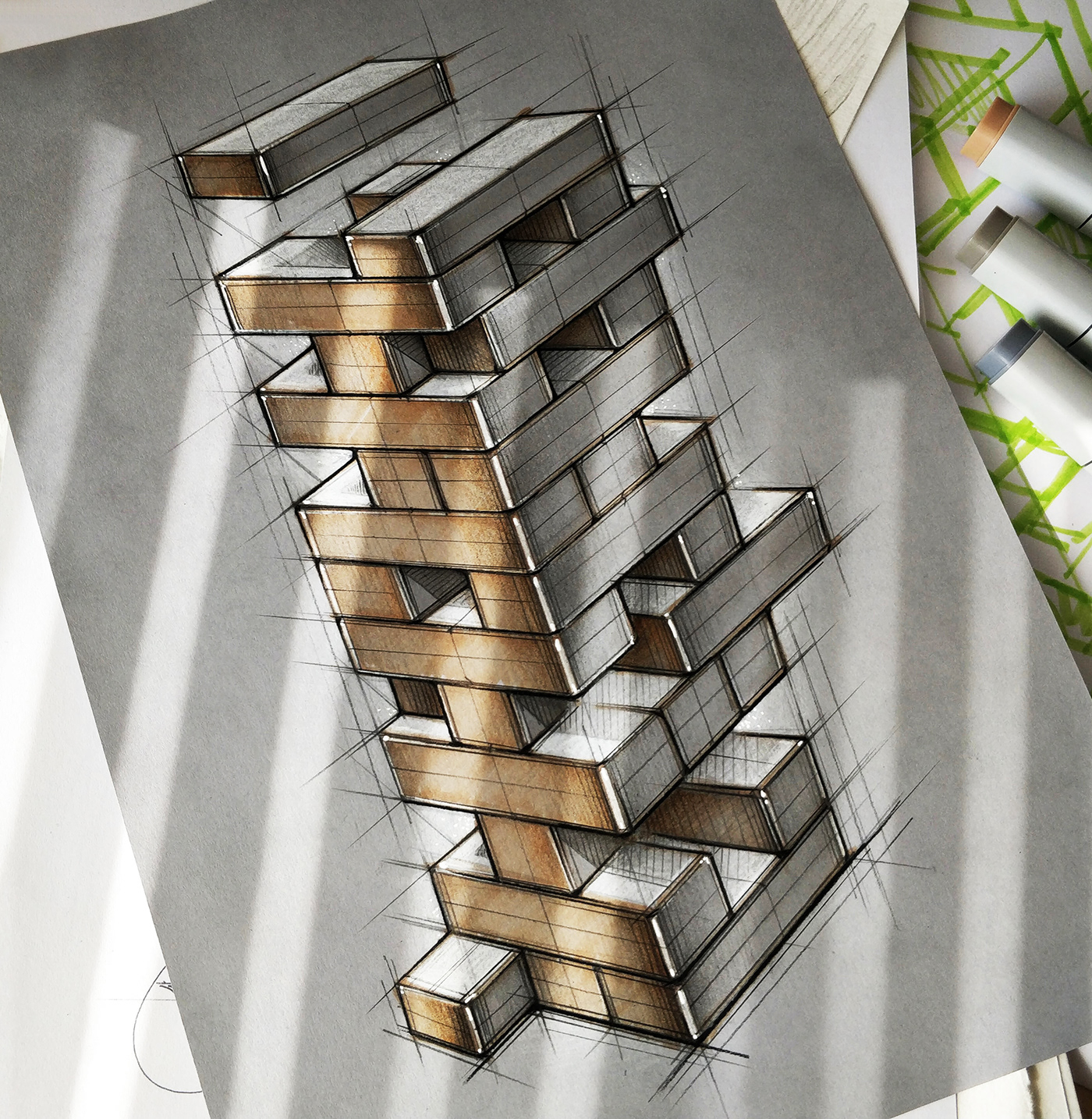 Hand drawn，Collection of works，Design sketch，