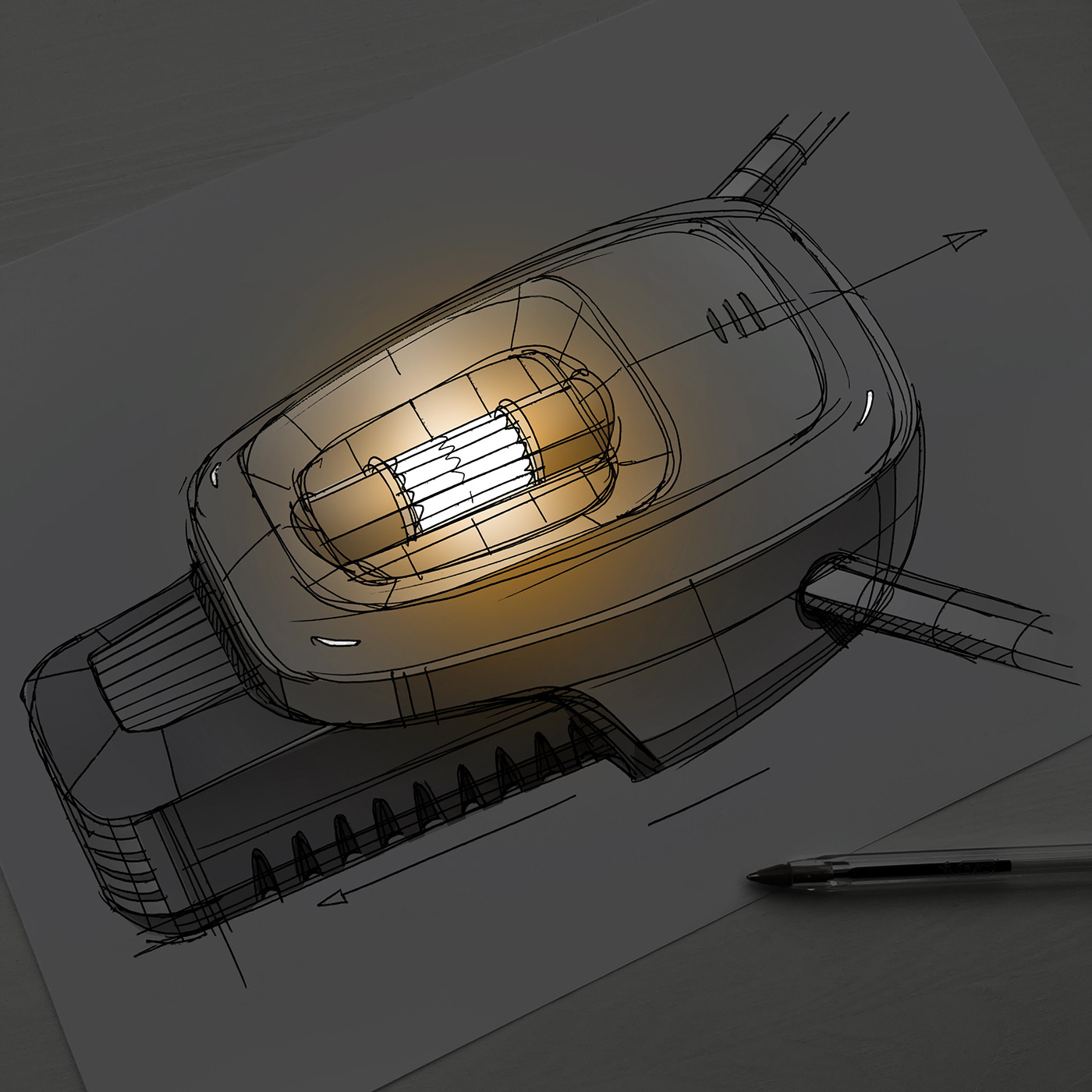 Hand drawn，Collection of works，Design sketch，