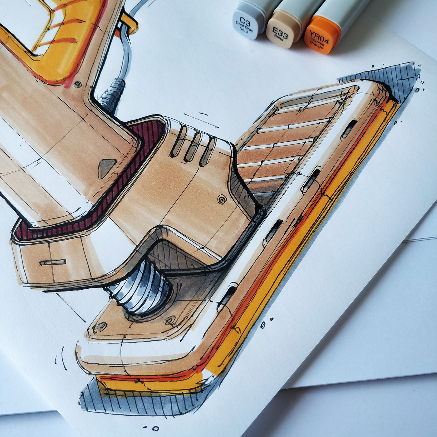 Hand drawn，Collection of works，Design sketch，