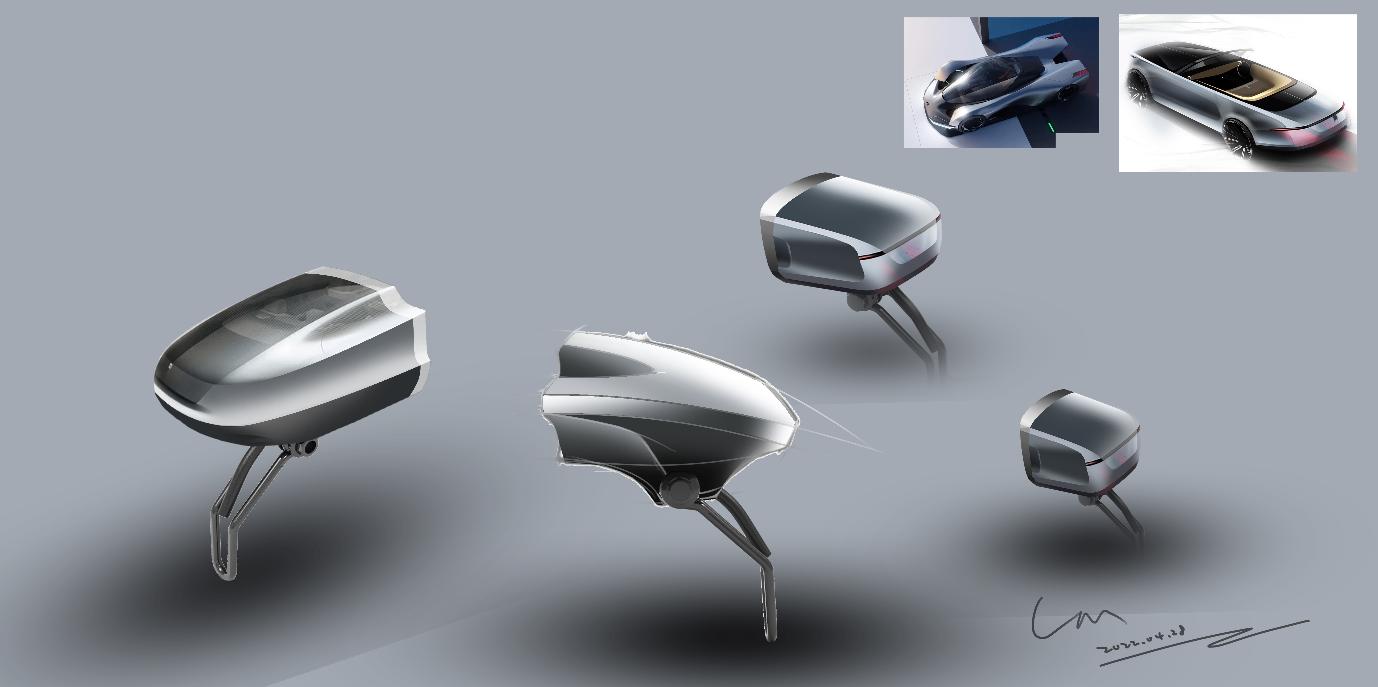 Electric car lamps, lithium car，