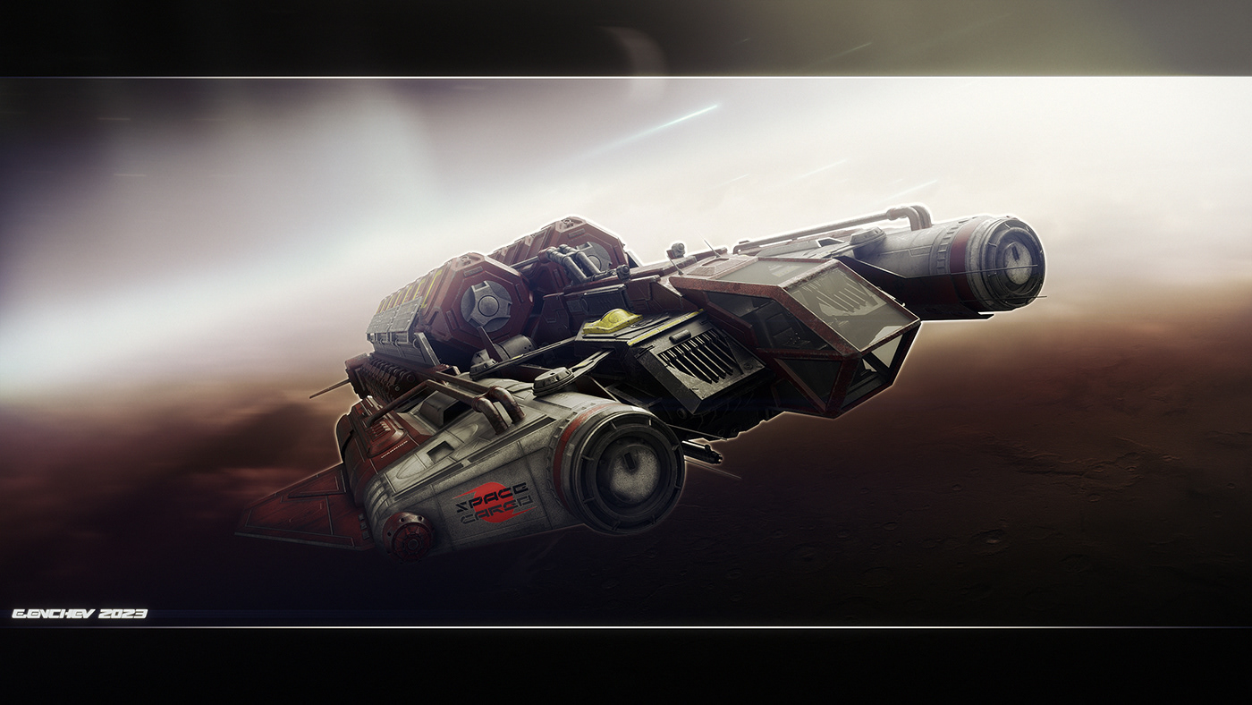 Airship，Appearance design，Cool，concept，