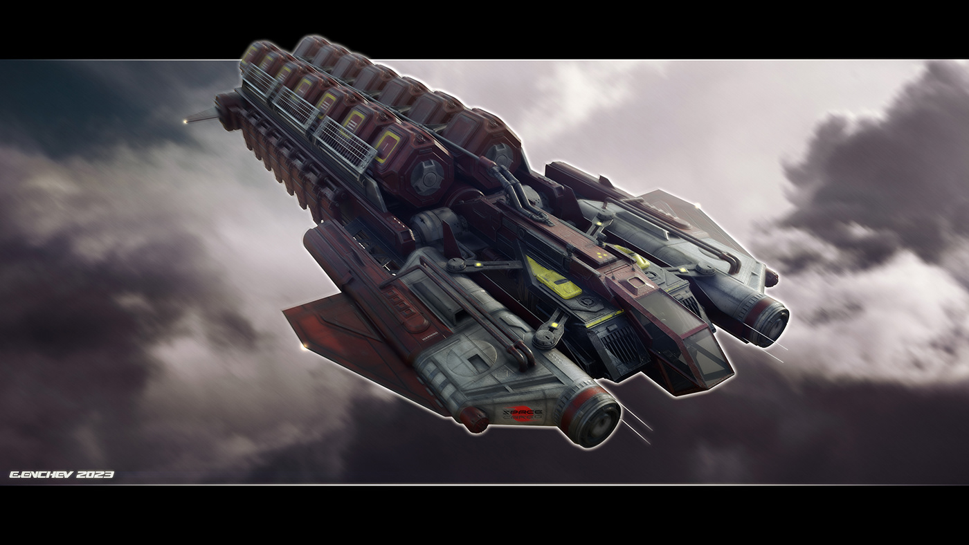 Airship，Appearance design，Cool，concept，