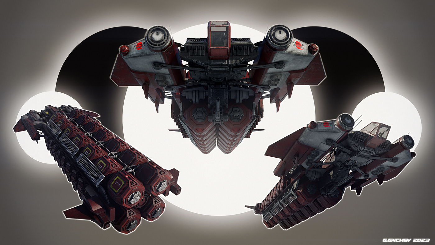 Airship，Appearance design，Cool，concept，