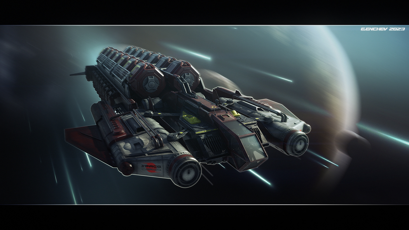 Airship，Appearance design，Cool，concept，