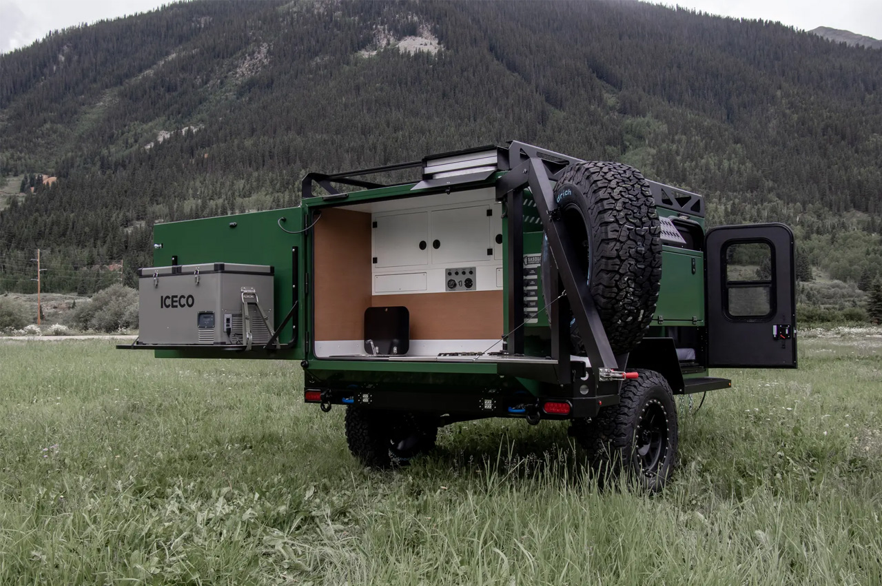 Touring car，Appearance design，Cool，trailer，