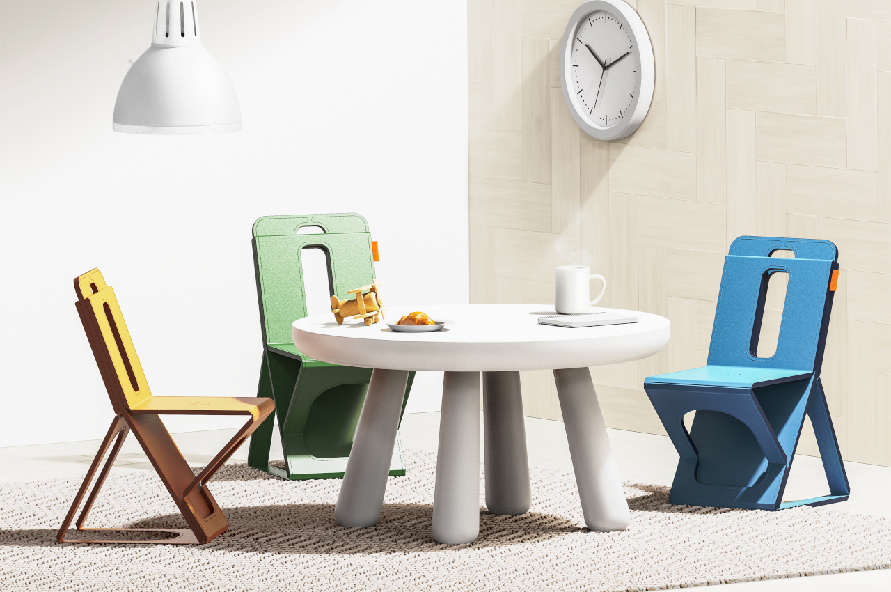 Folio Chair，chair，furniture，originality，